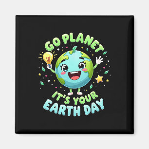 Aimant Go Planet Son Jour des terres 2025 Enseignant Enfa