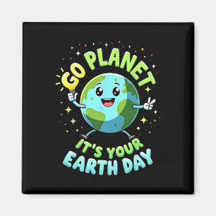 Aimant Go Planet Son Jour des terres 2025 Enseignant Enfa