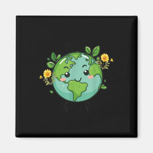 Aimant Go Planet Your Jour des terres 2025 Enseignant Kid