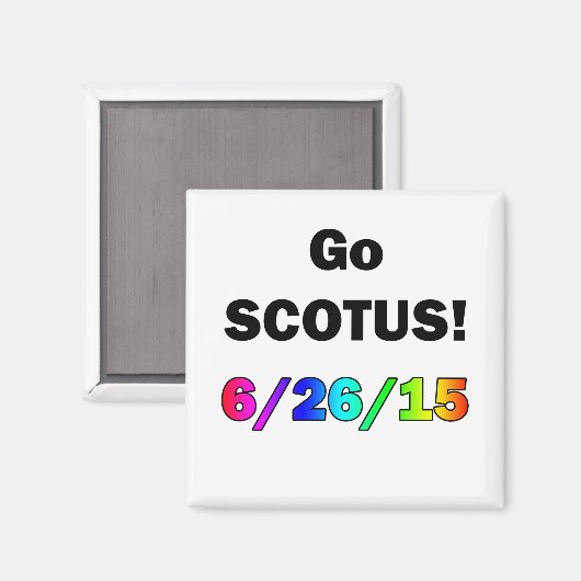 Aimant Go SCOTUS (Recto/Verso)