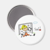 Aimant Goalie Fait L'Aimant Save (Recto/Verso)