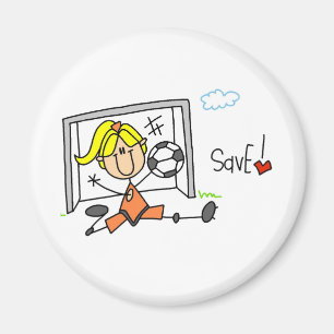 Aimant Goalie Fait L'Aimant Save