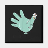 Aimant Gobble Gobble Funny Thanksgiving Nurse Humor (Devant)