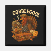 Aimant Gobbol Turkey Thanksgiving  (Devant)