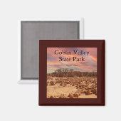 Aimant Goblin Valley State Park Utah Souvenir (Recto/Verso)