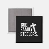 Aimant God Family Steelers (Recto/Verso)