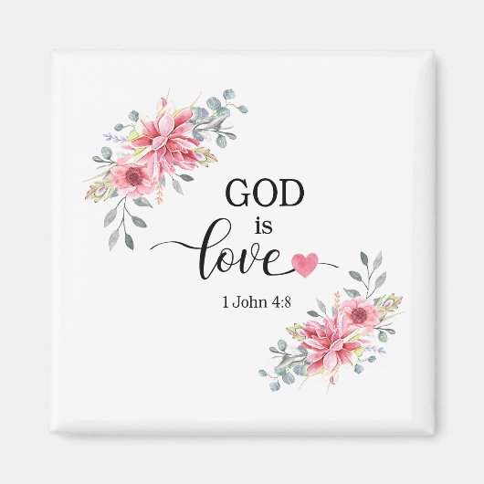 Aimant God is love, 1 John 4:8 (Devant)
