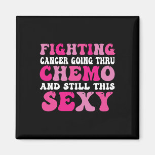 Aimant Gogo Thru Chemo Inspirationnel Cancer du Sein Cons