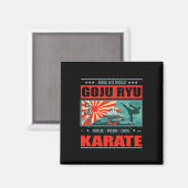 Aimant Goju Ryu Karate Kanji (Recto/Verso)