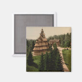 Aimant Gol Stave Church, Oslo, Norvège (Recto/Verso)