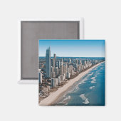 Aimant Gold Coast Australia Aerial View (Recto/Verso)