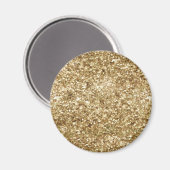 Aimant Gold Confeti Glitter (Recto/Verso)