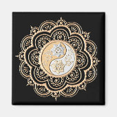 Aimant Gold & Silver Mandala (Devant)