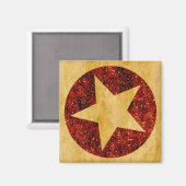 Aimant Gold Star (Recto/Verso)