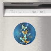 Aimant Golden butterflies (In Situ (Lave-vaisselle))