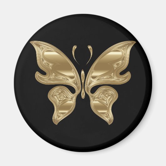 Aimant Golden butterfly (Devant)