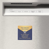 Aimant Golden Damask Anniversaire de l'enchère (In Situ (Lave-vaisselle))