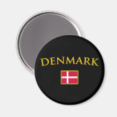 Aimant Golden Danemark (Recto/Verso)
