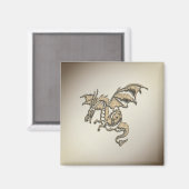 Aimant Golden Dragon (Recto/Verso)