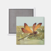 Aimant Golden Dragonfly (Recto/Verso)