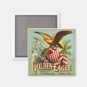Aimant Golden Eagle Tobacco 1900 (Recto/Verso)