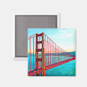 Aimant Golden Gate (Recto/Verso)