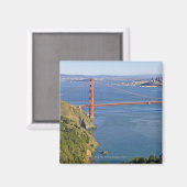 Aimant Golden Gate Bridge et San Francisco. 2 (Recto/Verso)