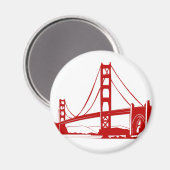 Aimant Golden Gate Bridge - San Francisco, CA (Recto/Verso)