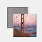 Aimant Golden Gate Bridge ; San Francisco ; Californie ; (Recto/Verso)