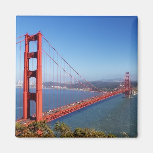 Aimant Golden Gate Bridge, San Francisco Travel (Devant)