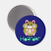 Aimant Golden Hamster - "Hoarder" (Recto/Verso)