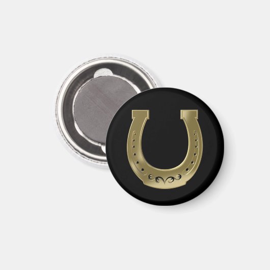 Aimant Golden horseshoe (Recto/Verso)