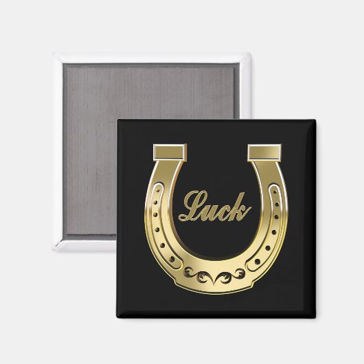 Aimant Golden horseshoe (Recto/Verso)