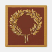 Aimant Golden Laurel Wreath (Devant)