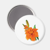 Aimant Golden Lily (Recto/Verso)