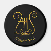 Aimant Golden lyre (Devant)