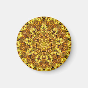 Aimant Golden Mandala Antique Abstract Design-63495