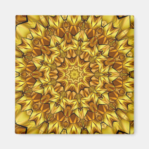 Aimant Golden Mandala Antique Abstract Design-63495
