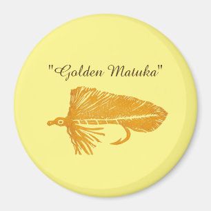 Aimant Golden Matuka banderole, pêche à la mouche, art de