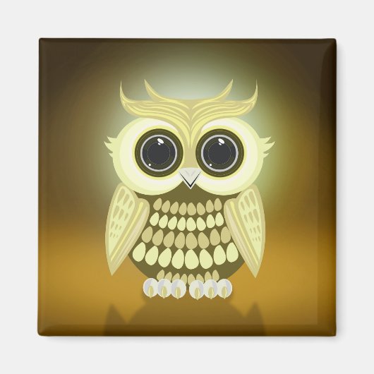 Aimant Golden Owl (Devant)