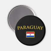 Aimant Golden Paraguay (Recto/Verso)