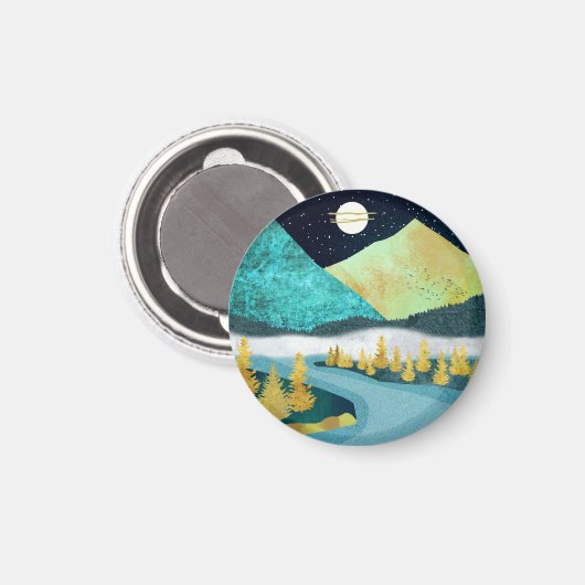 Aimant Golden River (Recto/Verso)