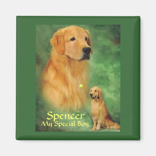 Aimant Golden Spencer (Devant)