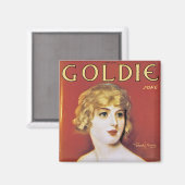 Aimant Goldie Song (Recto/Verso)