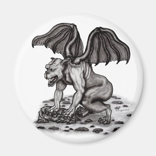 Aimant Golem Gargoyle (Devant)