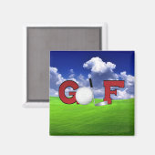 Aimant Golf (Recto/Verso)