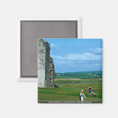 Aimant Golf à Lahinch, Comté Clare, Irlande en Europe (Recto/Verso)