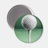 Aimant Golf Ball on Tee (Recto/Verso)