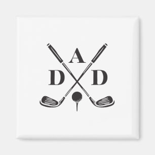 Aimant Golf Best Papa Par Par Papa Golfer Fête des pères 
