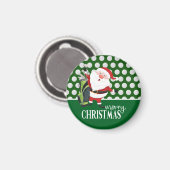 Aimant Golf Cadeaux de Noël Thème de golf (Recto/Verso)